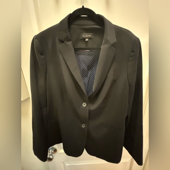 Fully Lined Black Talbots Wool Blazer - Picture 1 of 5